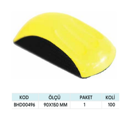 BHD 00496 EL DESTEKLİ ZIMPARA